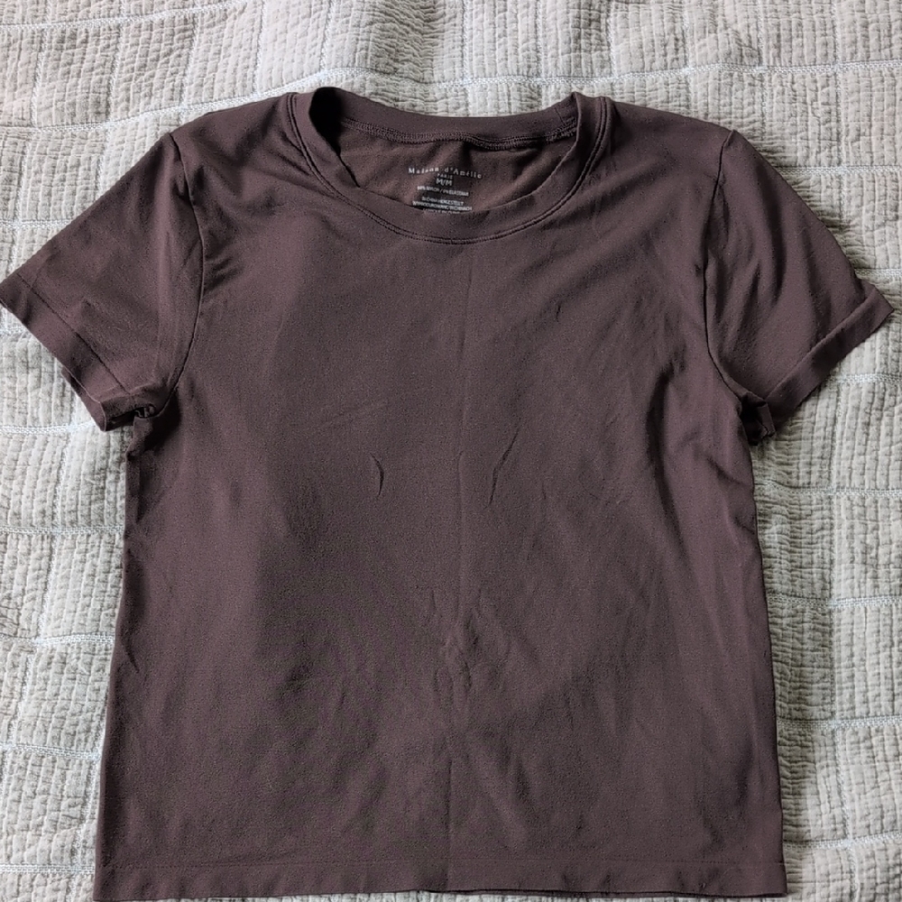 Classic Brown Short Sleeve Tee